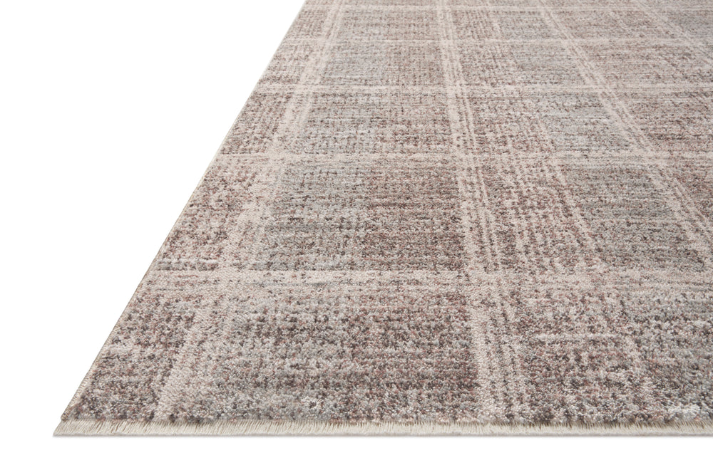 Angela Rose x Loloi Ember Rugs - Fog / Dove-Blue Hand Home
