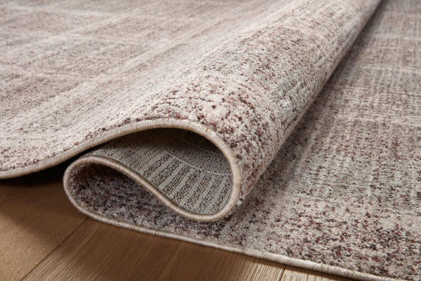 Angela Rose x Loloi Ember Rugs - Fog / Dove-Blue Hand Home