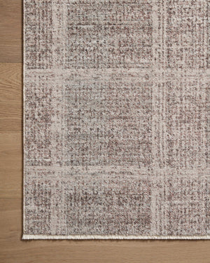 Angela Rose x Loloi Ember Rugs - Fog / Dove-Blue Hand Home