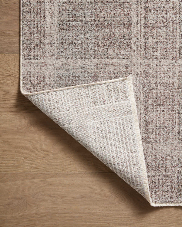 Angela Rose x Loloi Ember Rugs - Fog / Dove-Blue Hand Home