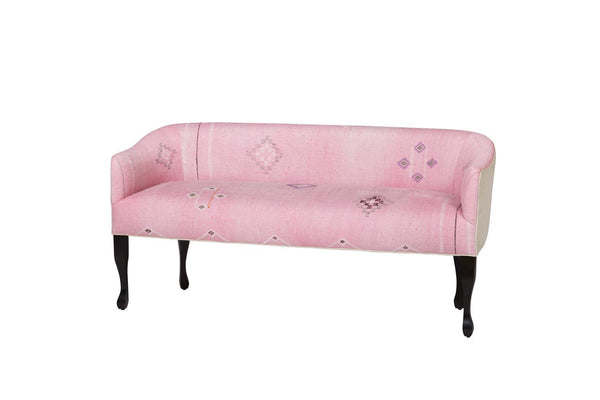 Cisco Home Elena Settee-Blue Hand Home