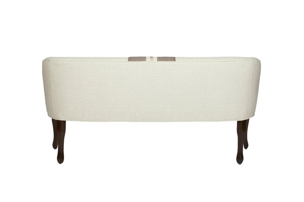 Cisco Home Elena Settee-Blue Hand Home