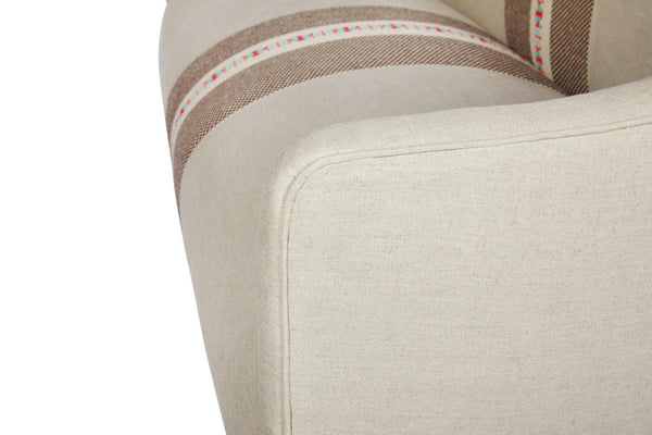 Cisco Home Elena Settee-Blue Hand Home