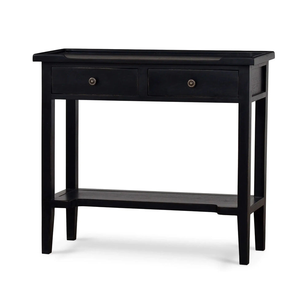 Bramble Eton Console In Batavia Black-Bramble-Blue Hand Home
