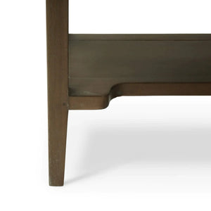 Bramble Eton Console In Straw Wash-Bramble-Blue Hand Home