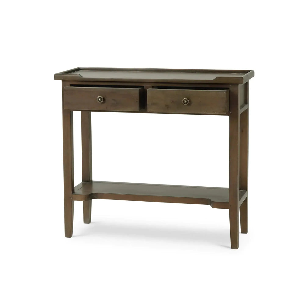 Bramble Eton Console In Straw Wash-Bramble-Blue Hand Home