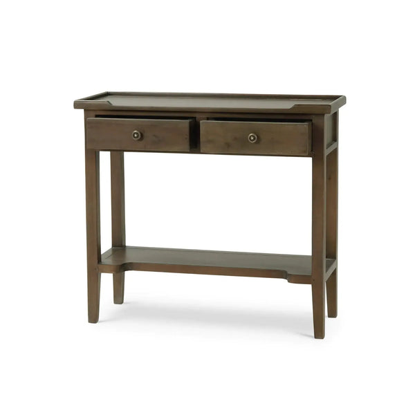 Bramble Eton Console In Straw Wash-Bramble-Blue Hand Home