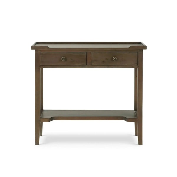 Bramble Eton Console In Straw Wash-Bramble-Blue Hand Home