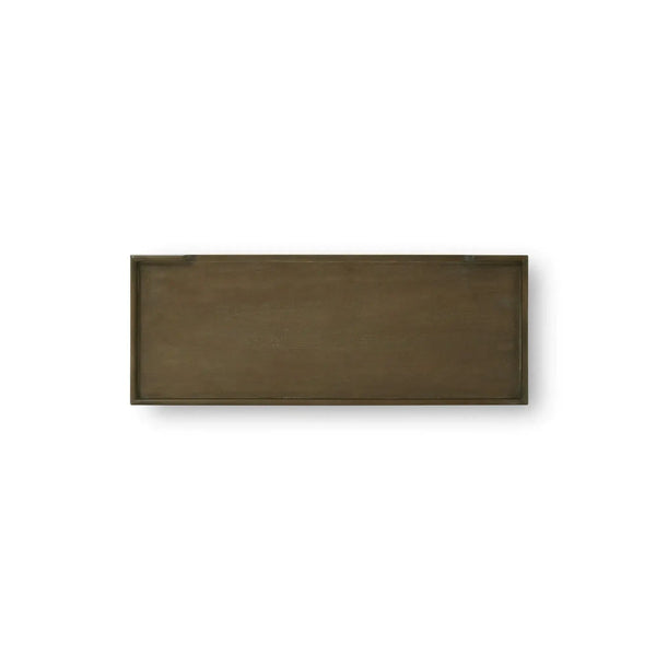 Bramble Eton Console In Straw Wash-Bramble-Blue Hand Home
