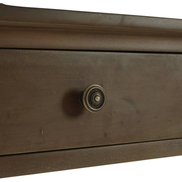 Bramble Eton Console In Straw Wash-Bramble-Blue Hand Home
