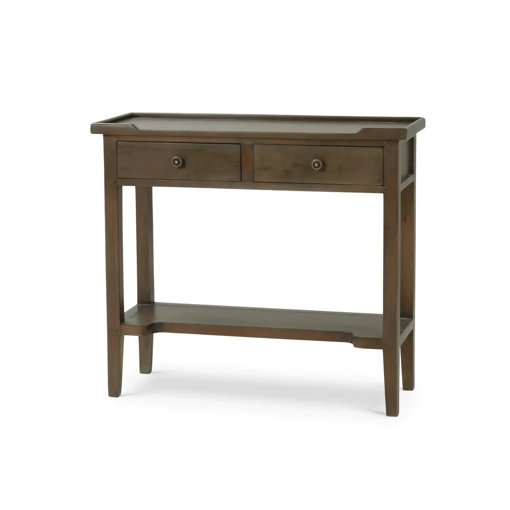 Bramble Eton Console In Straw Wash-Bramble-Blue Hand Home