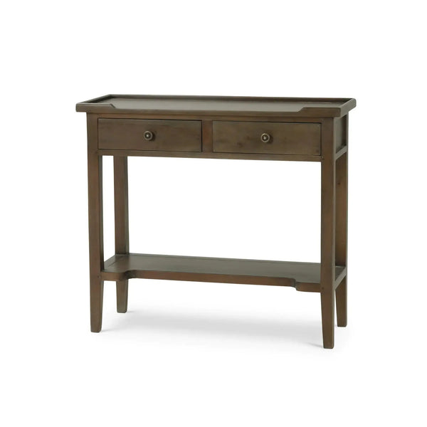Bramble Eton Console In Straw Wash-Bramble-Blue Hand Home