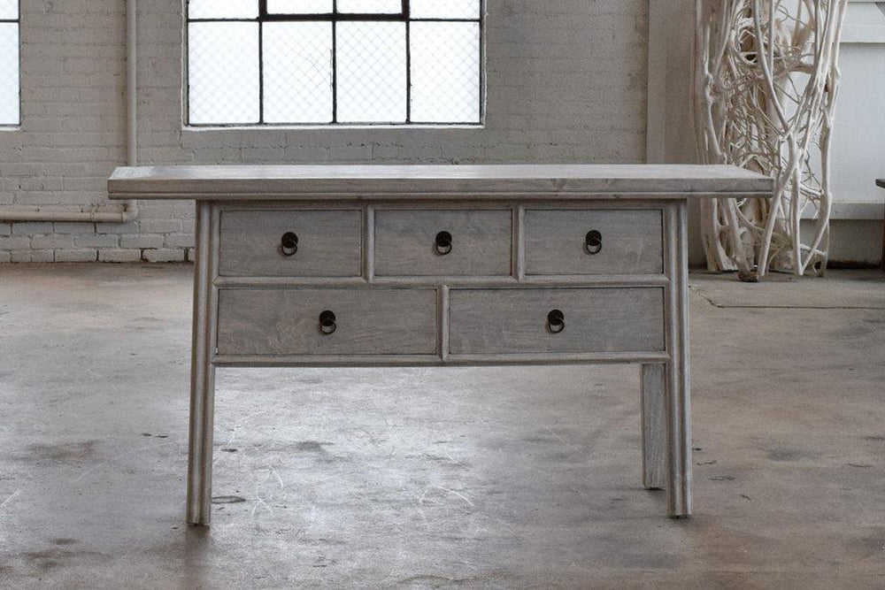 Reedition Credenza-Organic Restoration-Blue Hand Home
