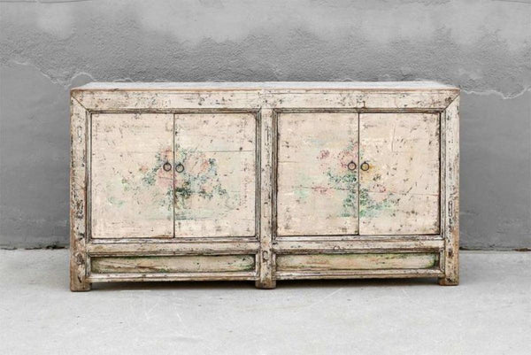 Antique Gansu Buffet-Blue Hand Home