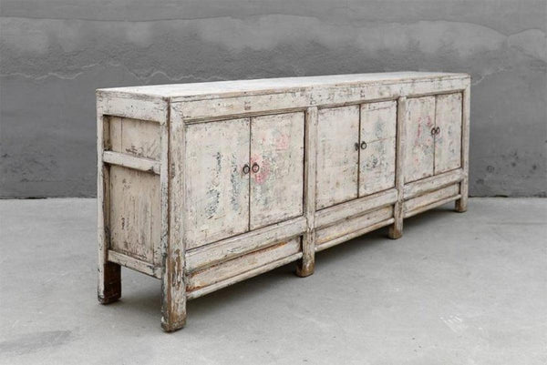 Antique Gansu Buffet-Blue Hand Home