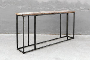 Plank Top Console-Blue Hand Home