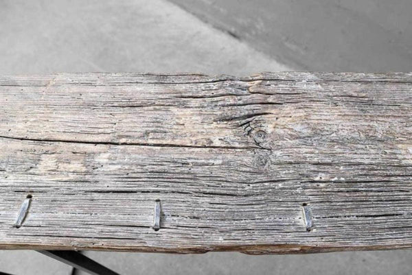 Plank Top Console-Blue Hand Home