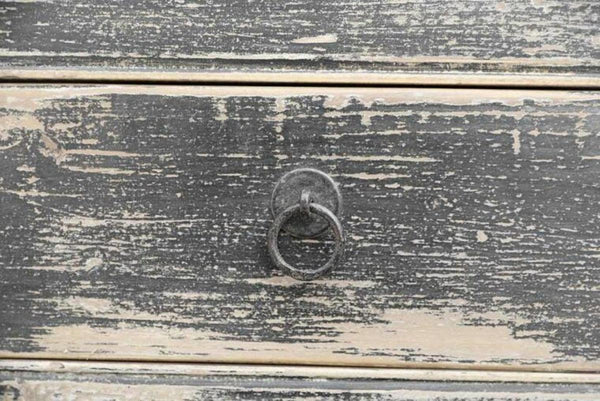 Reedition Pine Console-Blue Hand Home