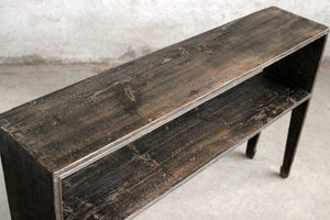 Antique Unique Console-Blue Hand Home