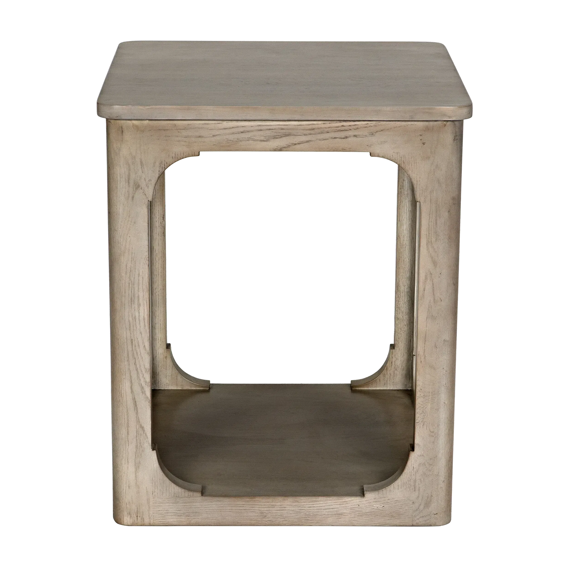 Gimso Side Table, Oak - 22x22x26.5-Blue Hand Home