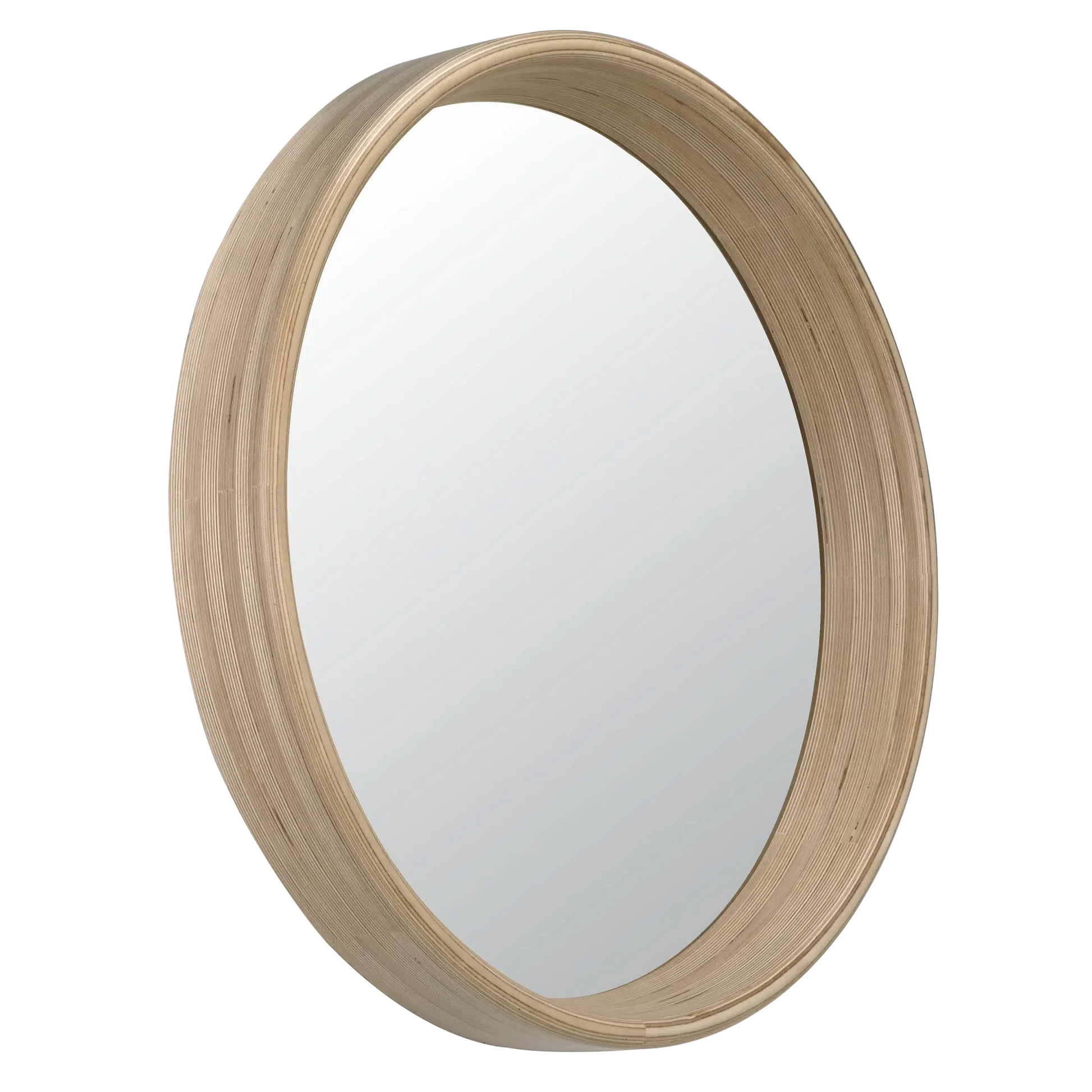 Bauer Mirror, Baltic Birch Plywood - 34.5x6x34.5-Blue Hand Home