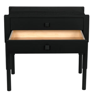 Corey Nighstand, Oak - 28x18x26-Blue Hand Home