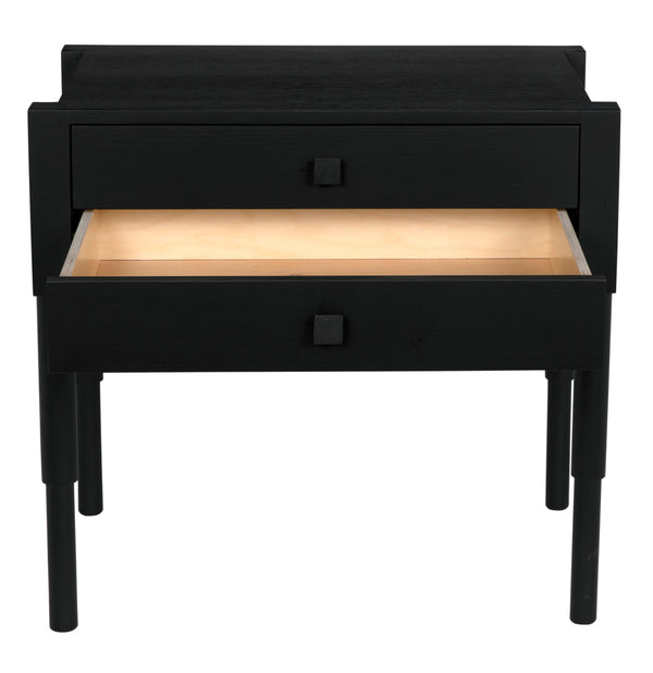 Corey Nighstand, Oak - 28x18x26-Blue Hand Home