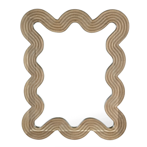 Ozark Mirror, Oak, Small - 40x1.5x51.5-Blue Hand Home