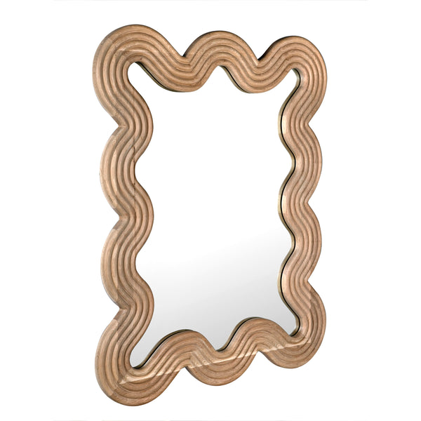 Ozark Mirror, Oak, Small - 40x1.5x51.5-Blue Hand Home