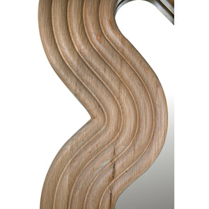 Ozark Mirror, Oak, Small - 40x1.5x51.5-Blue Hand Home
