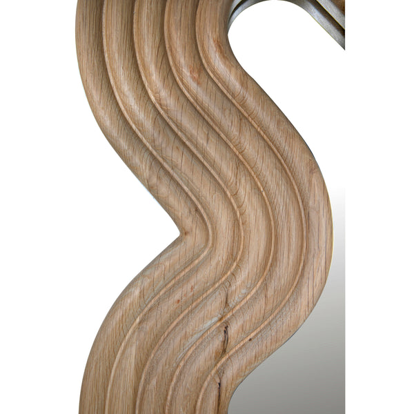 Ozark Mirror, Oak, Small - 40x1.5x51.5-Blue Hand Home