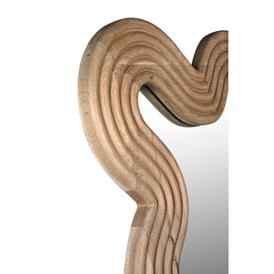 Ozark Mirror, Oak, Small - 40x1.5x51.5-Blue Hand Home