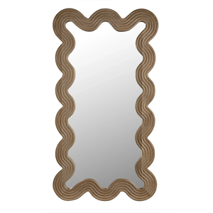 Ozark Mirror, Oak - 40x1.5x76.5-Blue Hand Home