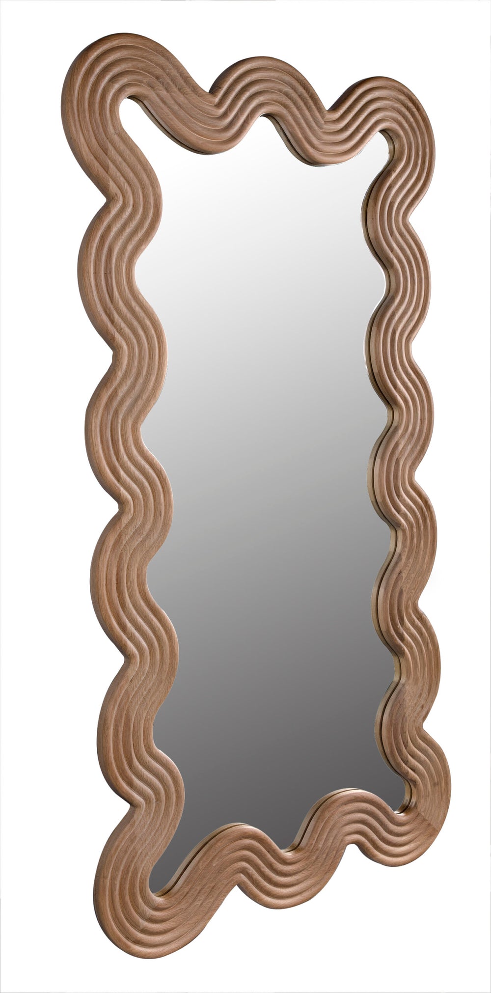 Ozark Mirror, Oak - 40x1.5x76.5-Blue Hand Home