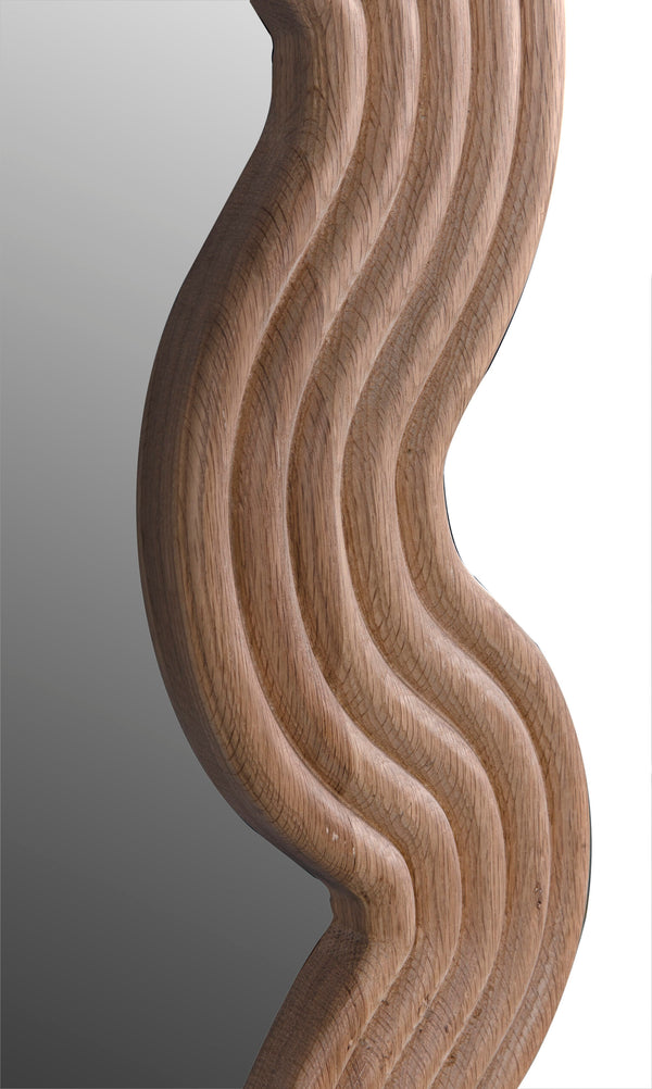 Ozark Mirror, Oak - 40x1.5x76.5-Blue Hand Home