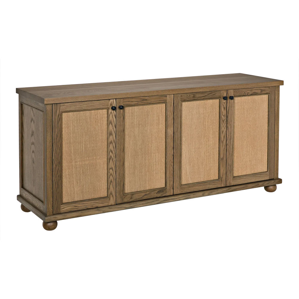 Robinson Credenza, White Oak - 72x20x32-Blue Hand Home