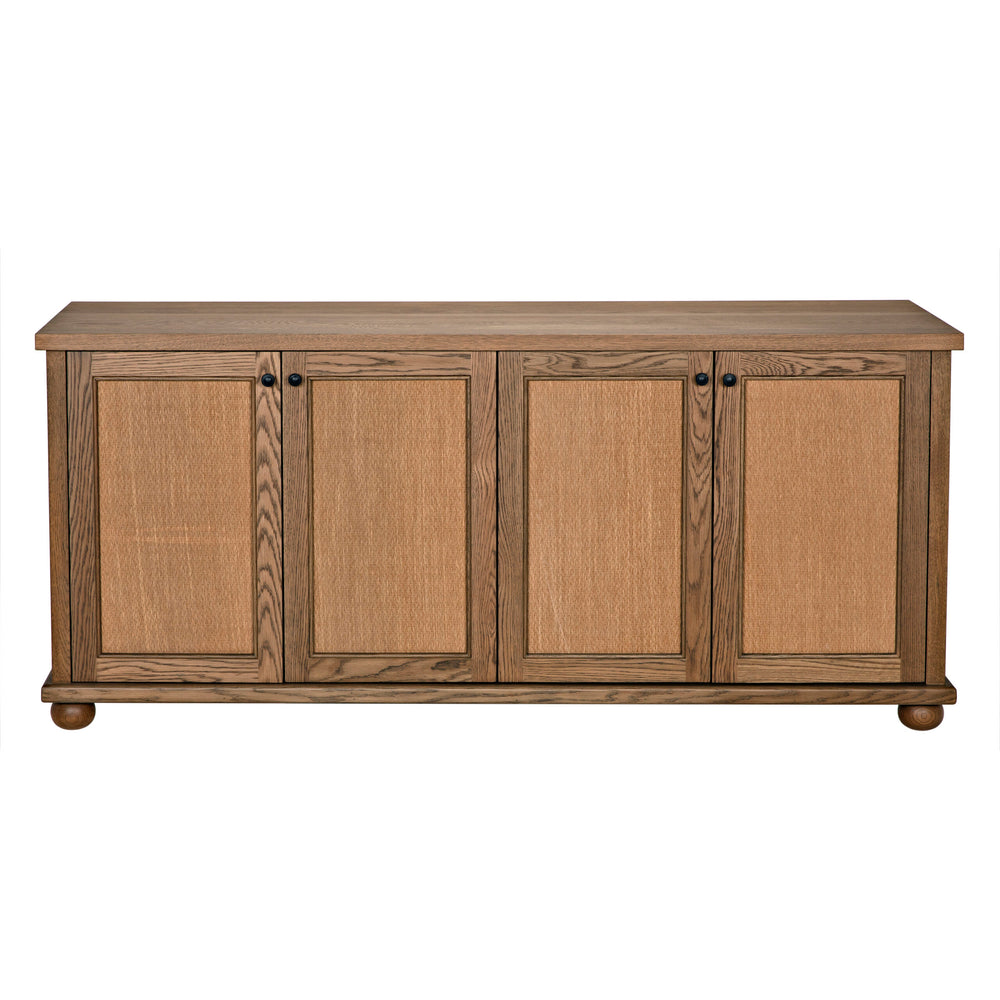Robinson Credenza, White Oak - 72x20x32-Blue Hand Home