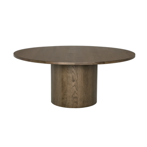 Big Sur Dining Table, 66" White Oak - 66x66x30-Blue Hand Home