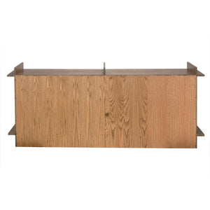 Hazel Sideboard, Oak Veneer-Blue Hand Home