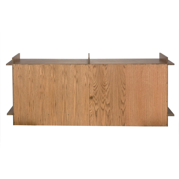 Hazel Sideboard, Oak Veneer-Blue Hand Home