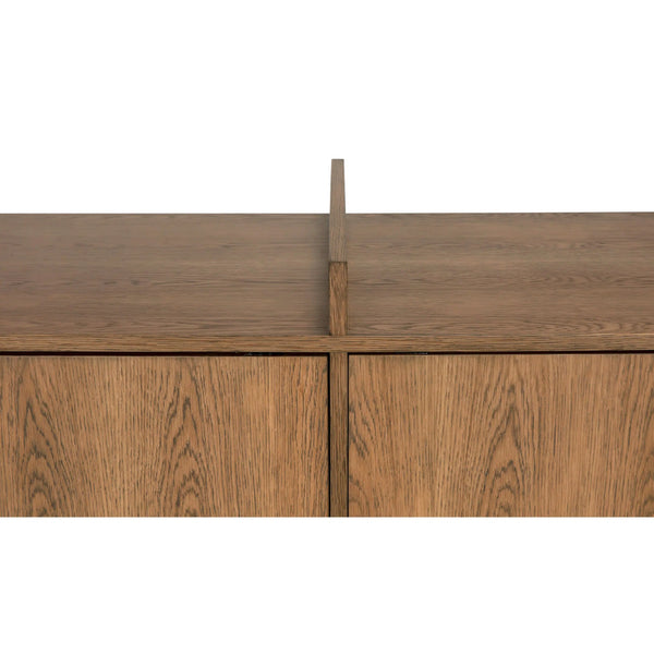 Hazel Sideboard, Oak Veneer-Blue Hand Home