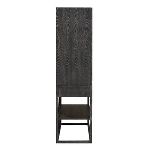 Jacques Armoire, Oak/Oak Veneer-Blue Hand Home