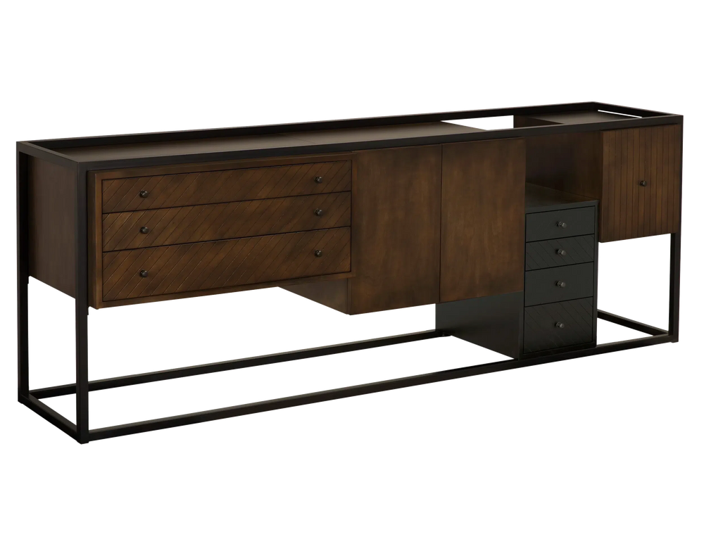 Sherlock Console - 84.75x20x30-Blue Hand Home