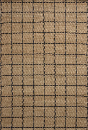 Chris Loves Julia x Loloi Fletcher Rugs - Natural / Black-Blue Hand Home