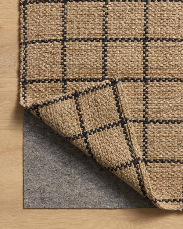 Chris Loves Julia x Loloi Fletcher Rugs - Natural / Black-Blue Hand Home