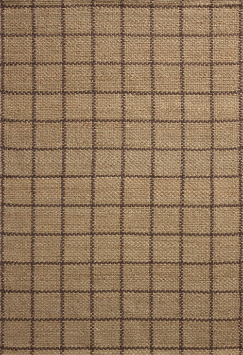 Chris Loves Julia x Loloi Fletcher Rugs - Natural / Brown-Blue Hand Home