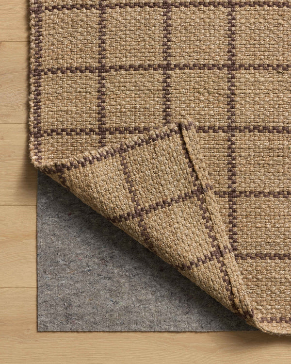 Chris Loves Julia x Loloi Fletcher Rugs - Natural / Brown-Blue Hand Home