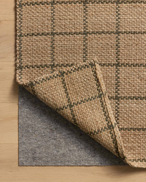 Chris Loves Julia x Loloi Fletcher Rugs - Natural / Olive-Blue Hand Home