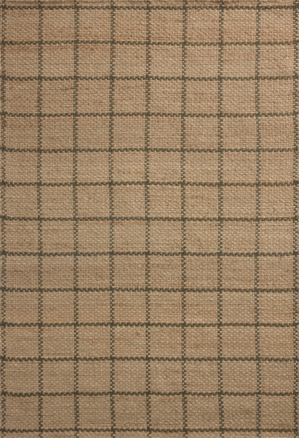 Chris Loves Julia x Loloi Fletcher Rugs - Natural / Olive-Blue Hand Home