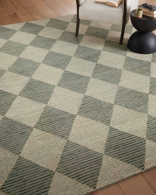 Chris Loves Julia x Loloi Francis Rugs - Spa / Granite-Blue Hand Home